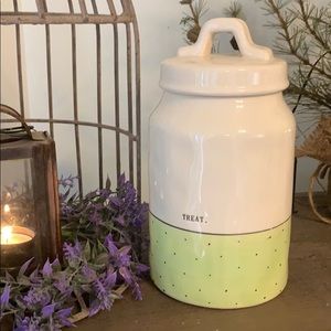 Rae Dunn by Magenta Polka Dot Treat Canister